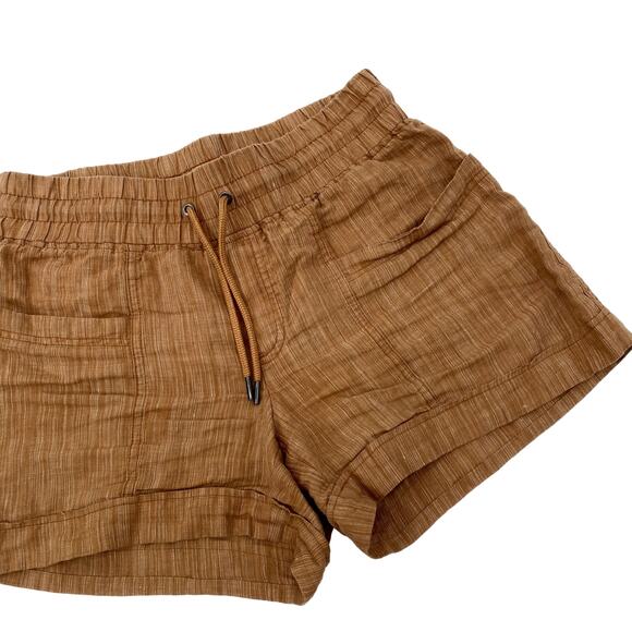 Athleta linen textured 4" shorts - Picture 1 of 4